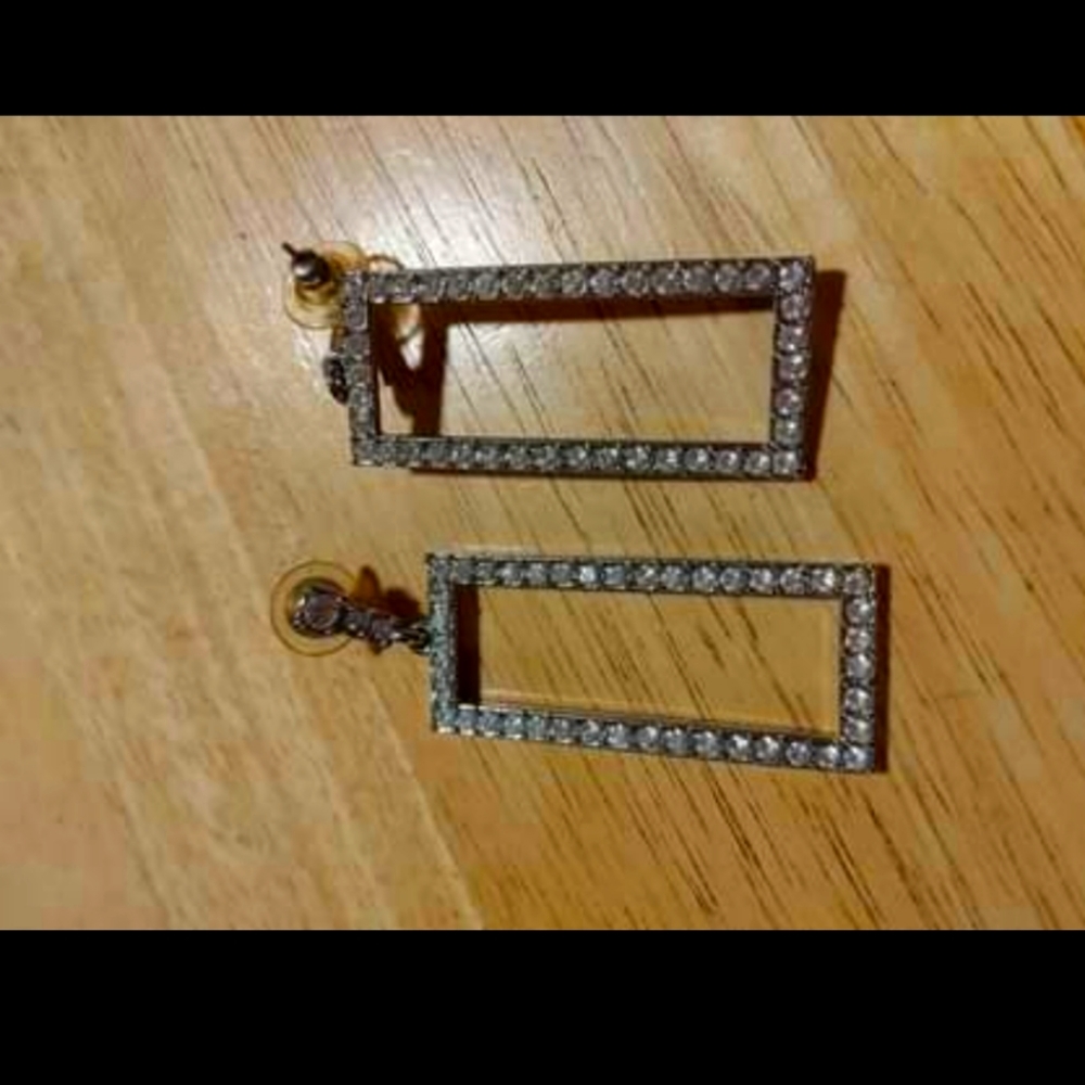 5/$20 Sparkly Rhinestone Guess Earrings